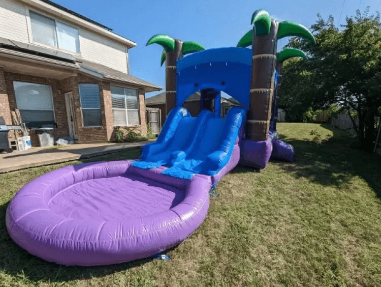 Enchanted Forest Wet/Dry 3 in 1 Bounce House Combo
